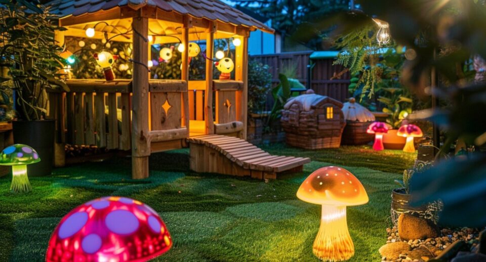 Jakie lampy ogrodowe najlepiej sprawdzą się w strefach rekreacyjnych dla dzieci