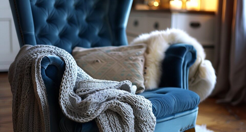 Jak odświeżyć stary fotel za pomocą nowej tapicerki