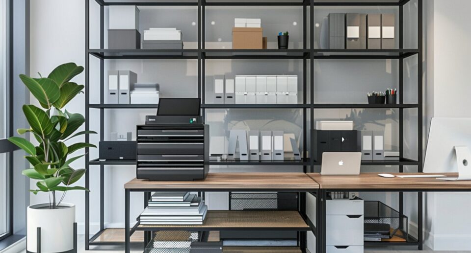 Najlepsze regały na sprzęt biurowy na 2025 rok.