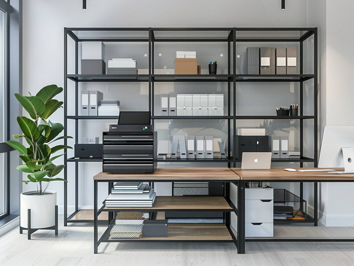 Ranking: Najlepsze regały na sprzęt biurowy na 2025 rok.