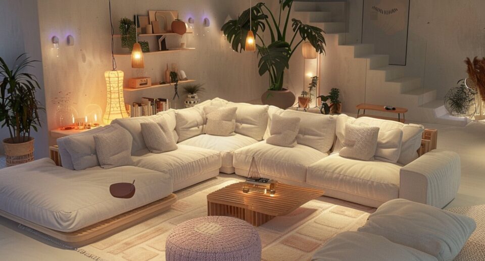 Jak urządzić salon w stylu skandynawskim z narożnikiem?