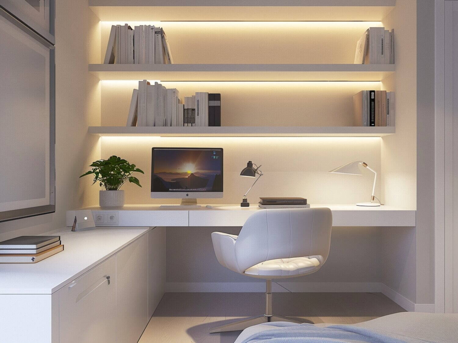 Poradnik: Jak urządzić funkcjonalną przestrzeń do pracy w kawalerce?