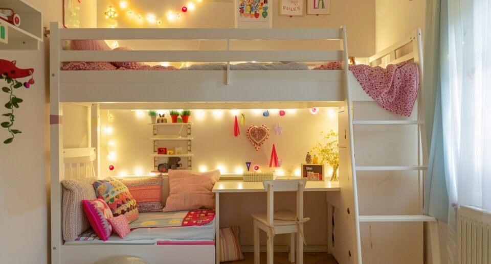 Jak wybrać trwałe łóżka piętrowe dla dzieci w kawalerce