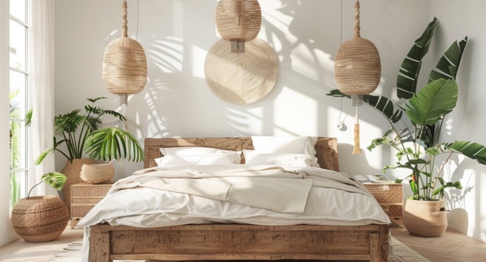 Jak urządzić sypialnię z meblami wykonanymi z materiałów zrównoważonych