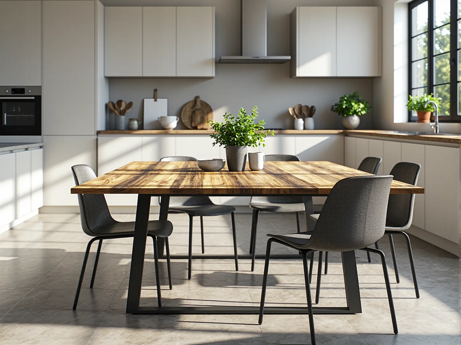 Porównanie starego blatu przed i po renowacji bezpiecznymi dla środowiska metodami.