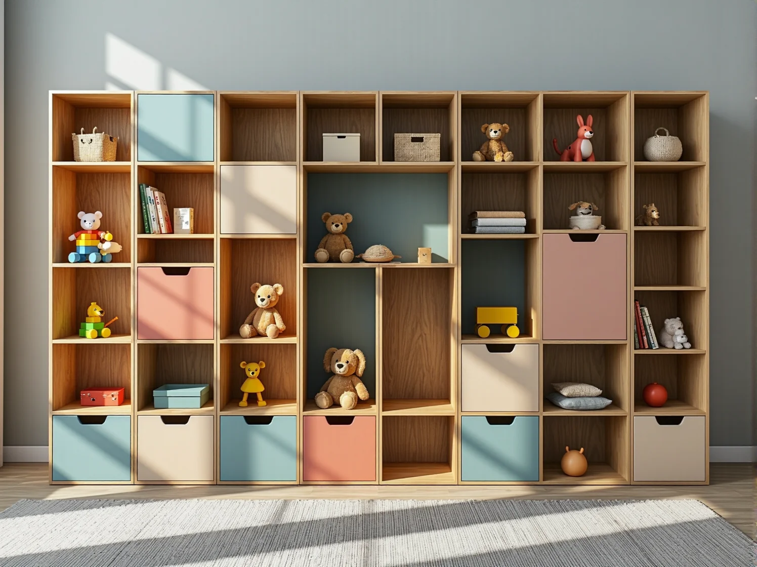 Ergonomiczne biurko i krzesło dla dziecka zapewniające komfort i zdrową postawę.