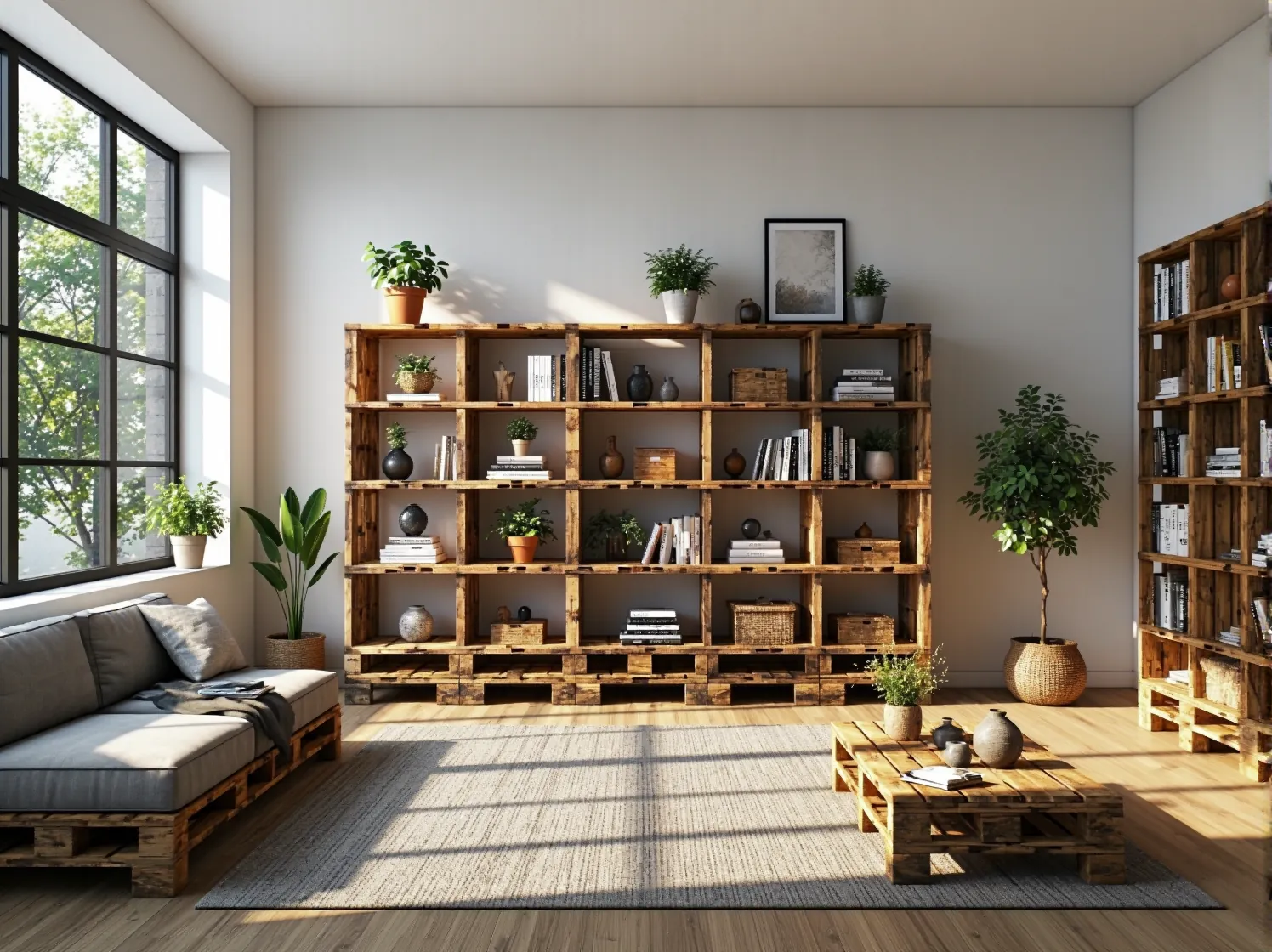 Poradnik: Jak zrobić funkcjonalny regał z drewnianych palet?