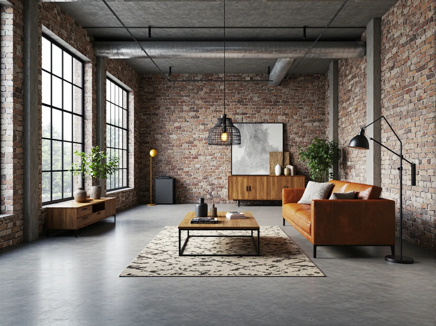 Jakie lampy stojące najlepiej pasują do przestrzeni w stylu industrialnym?