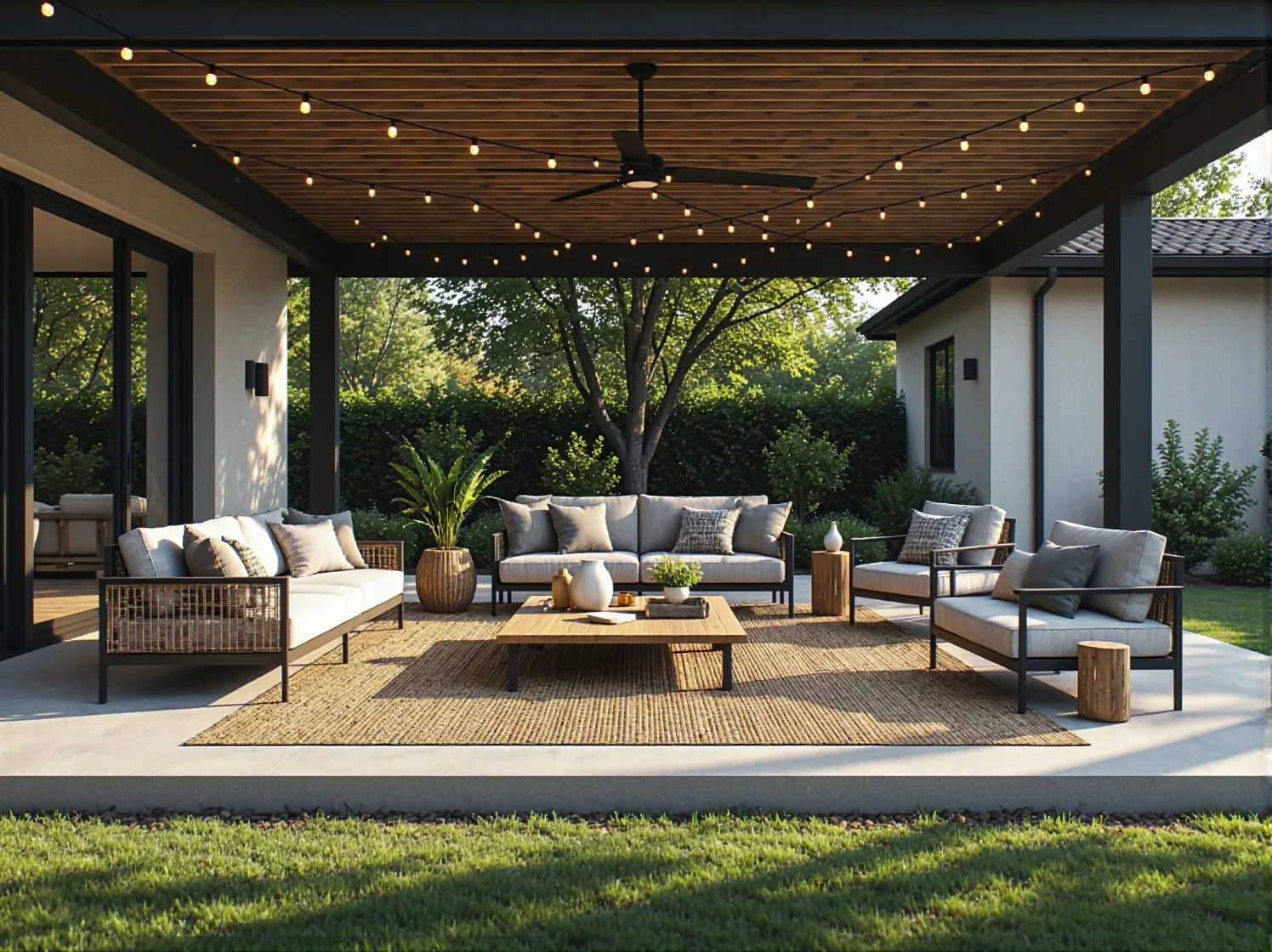 Jakie lampy ogrodowe najlepiej sprawdzą się w przestrzeniach otwartych na taras?