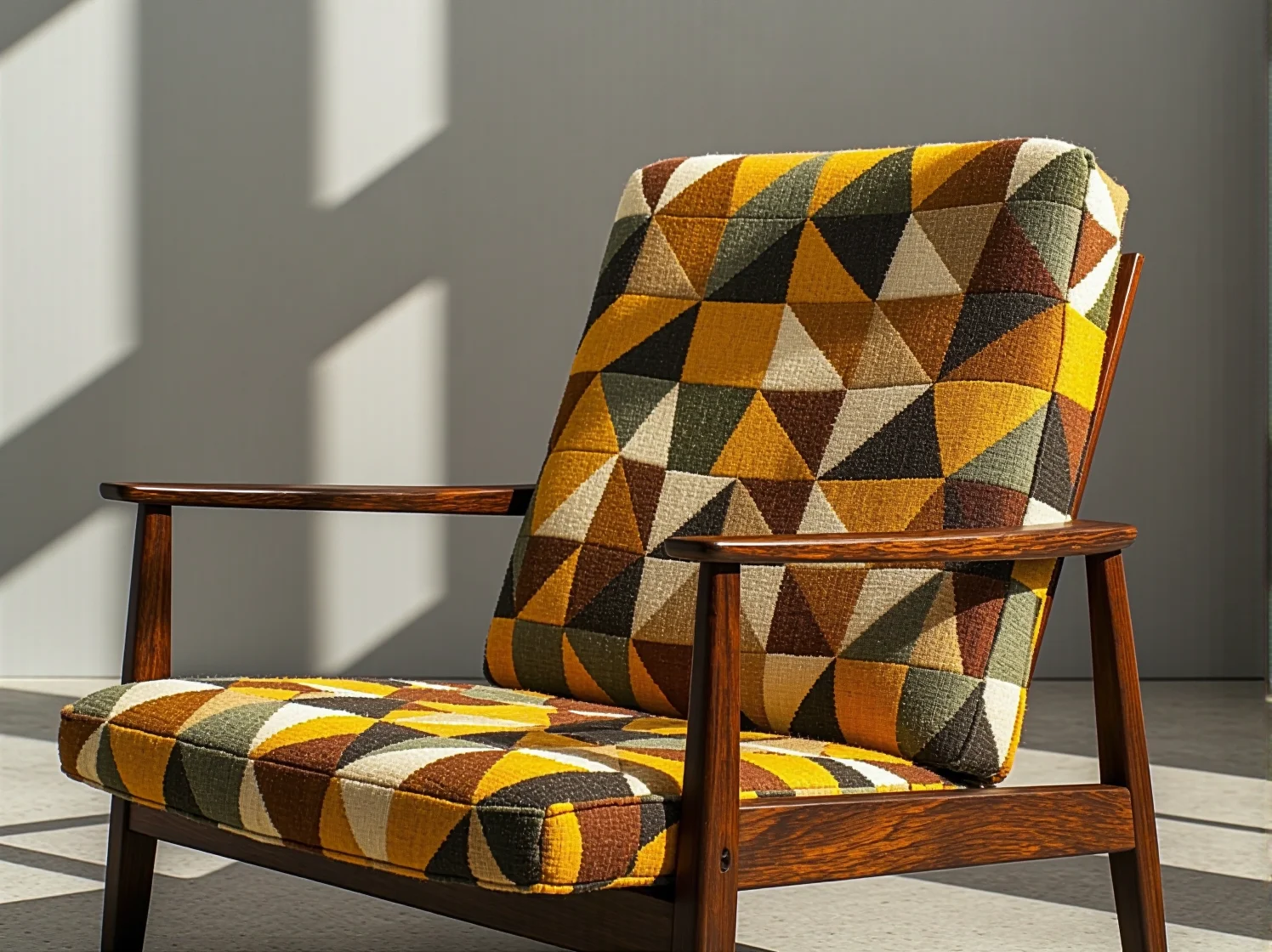 Efektowna renowacja mebli retro - detale drewnianej komody po woskowaniu i polerowaniu.