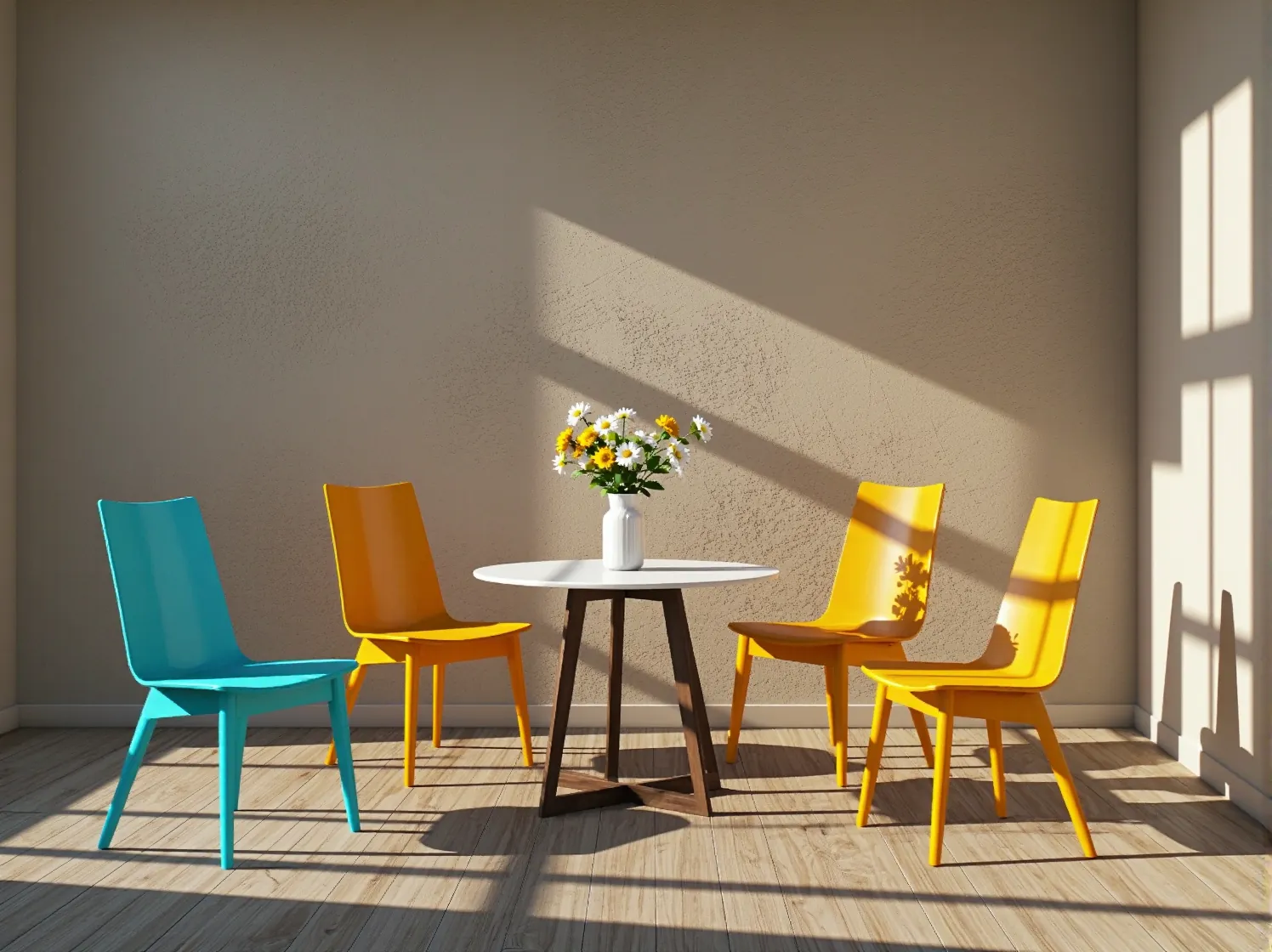 Tapicerowanie mebli retro wysokiej jakości tkaninami w klasyczne wzory geometryczne.