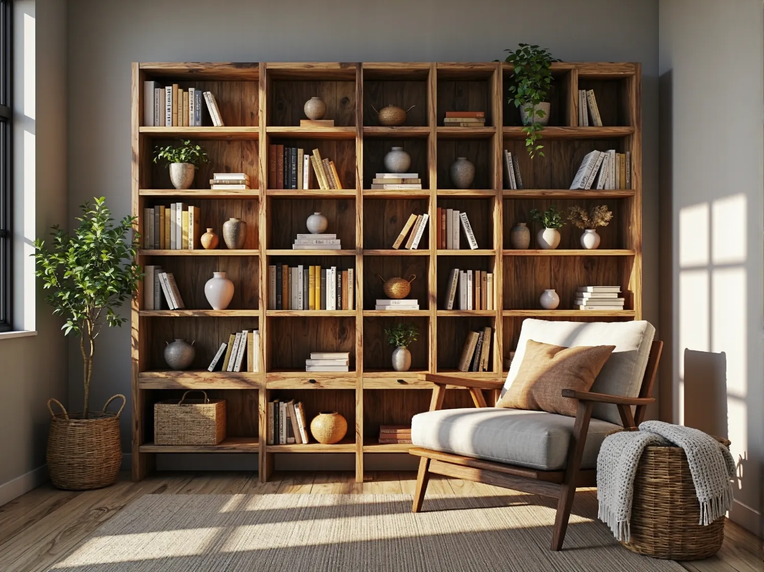 Solidny stół z drewna odzyskanego gwarantujący trwałość i zdrowie w domu.